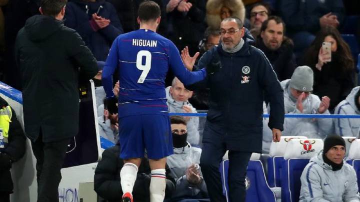 Sarri, la esperanza de Higuaín
