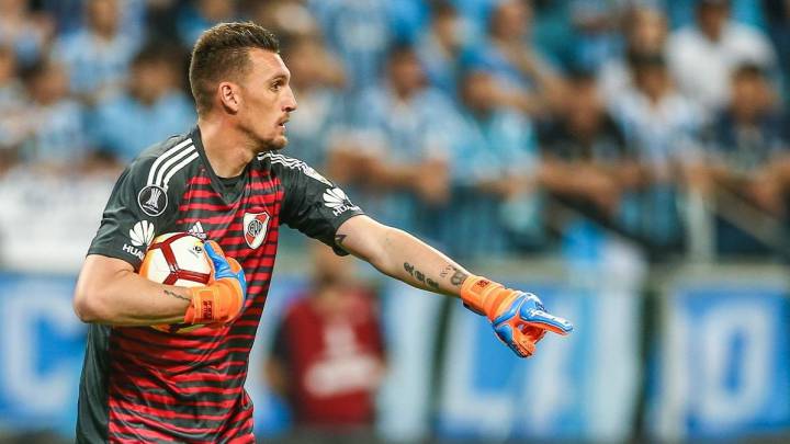 Armani vuelve al estadio brasileño donde fue héroe