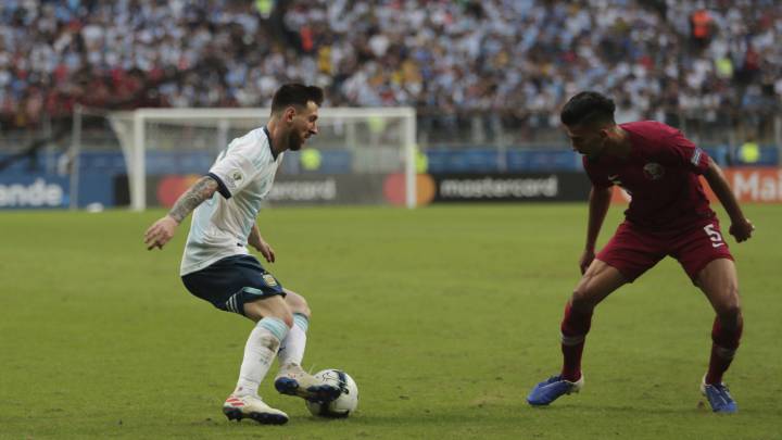 El partido de Messi contra Qatar: otra producción discreta