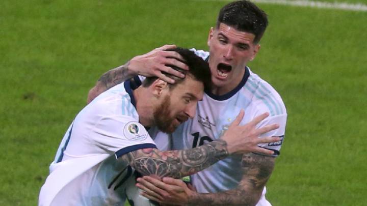 Rodrigo De Paul manifestó hoy su “alegría” por el primer triunfo de Argentina en la Copa América de Brasil ante Qatar en Porto Alegre.