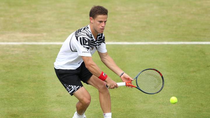 Los seis tenistas argentinos ya conocen rival en Wimbledon