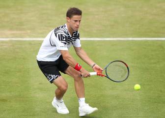 Los seis tenistas argentinos ya conocen rival en Wimbledon