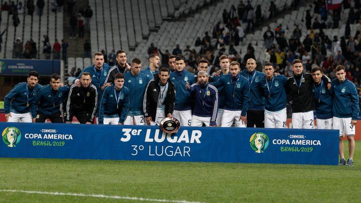 Messi no recogió la medalla