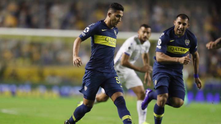 Alerta en Boca: Bebelo Reynoso dejó la práctica por un golpe