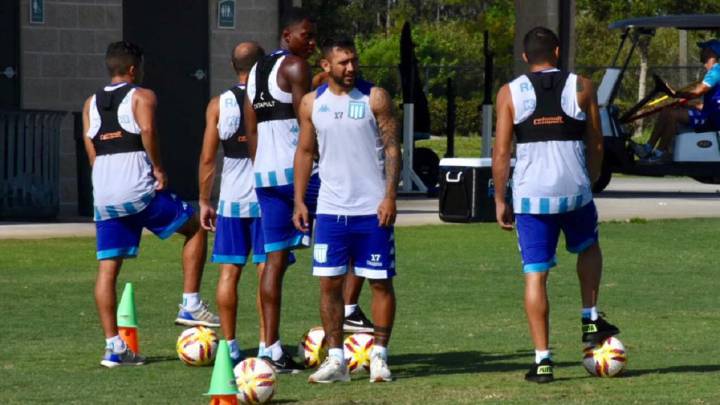Walter Montoya ya se entrena en Orlando con Racing