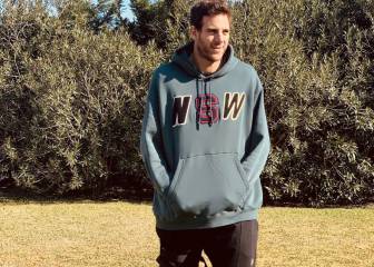 Del Potro largó las muletas