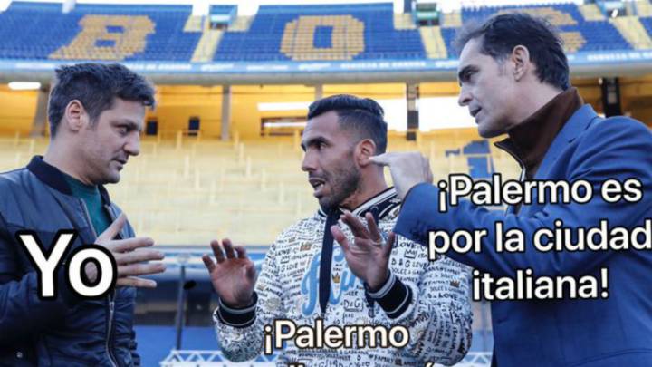 ¡Un atraco en La Bombonera! Berlín y Palermo visitaron la cancha de Boca y le hicieron una entrevista a Carlos Tevez