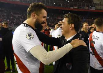 Sonríe Gallardo: Pratto y Scocco tienen el alta médica