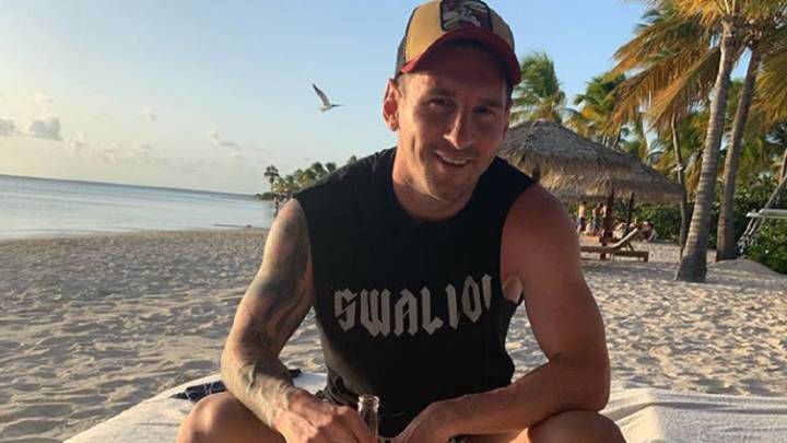 ¡La Pulga se dio una licencia! Antonela reveló el “permitido” de Messi en sus vacaciones