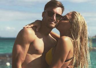 ¡Memorable! La durísima patada de Caro Calvagni a su novio, Nicolás Tagliafico