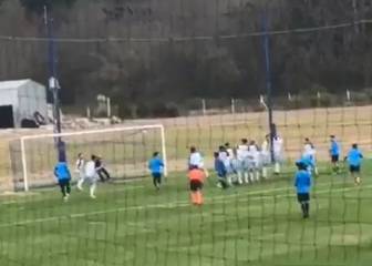Los tiros libres tienen nuevo dueño: golazo de Mac Allister