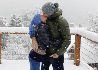 ¡Amor, besos y diversión en la nieve! Juan Martín Del Potro y Jujuy Jiménez ya no se ocultan
