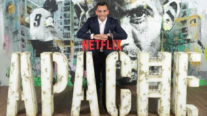 Se estrenó la serie "Apache", que cuenta la vida de Carlos Tevez