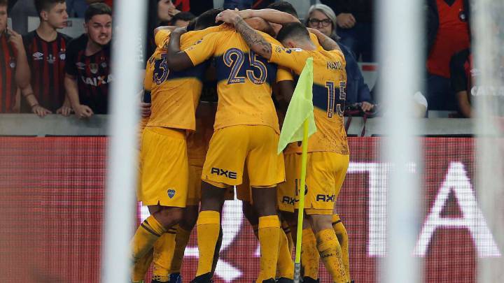 Boca pisó fuerte en Brasil y se llevó el triunfo