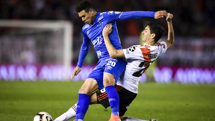 River va por la clasificación ante Cruzeiro en el Mineirao