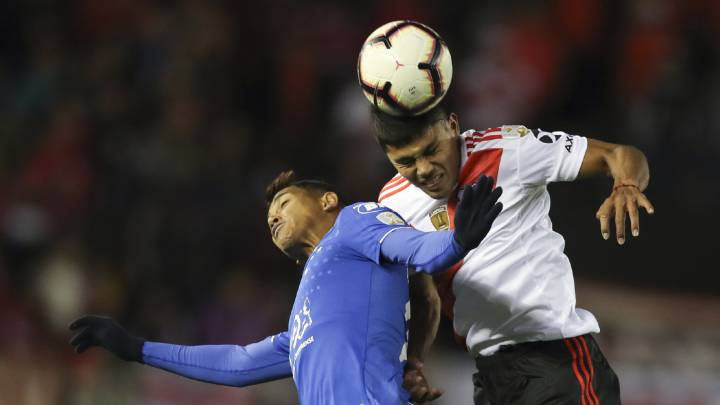 Formación de River y Cruzeiro hoy en Copa Libertadores