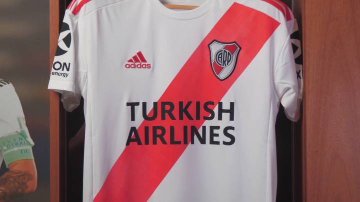 Así lucirá el nuevo sponsor de River en la camiseta titular
