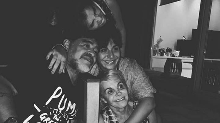El mensaje de Gianinna Maradona para Diego y Claudia Villafañe