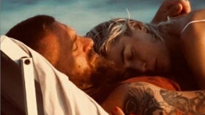 Sarah Felberbaum volvió a Italia y le dedicó un tierno mensaje a De Rossi