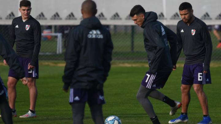 Paulo Díaz comenzó a hacer fútbol con sus compañeros