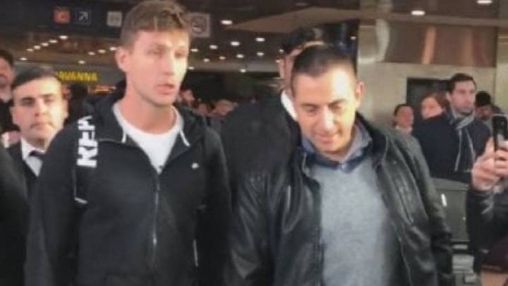 Soldano llegó a la Argentina para sumarse a Boca
