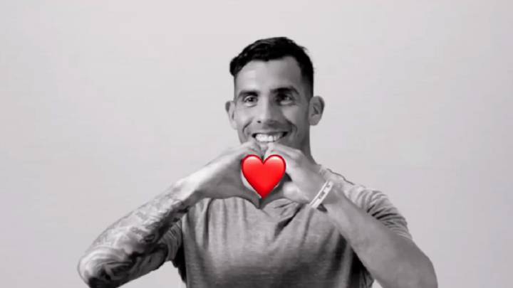 ¿Qué eligió? Tevez respondió preguntas usando emoticones