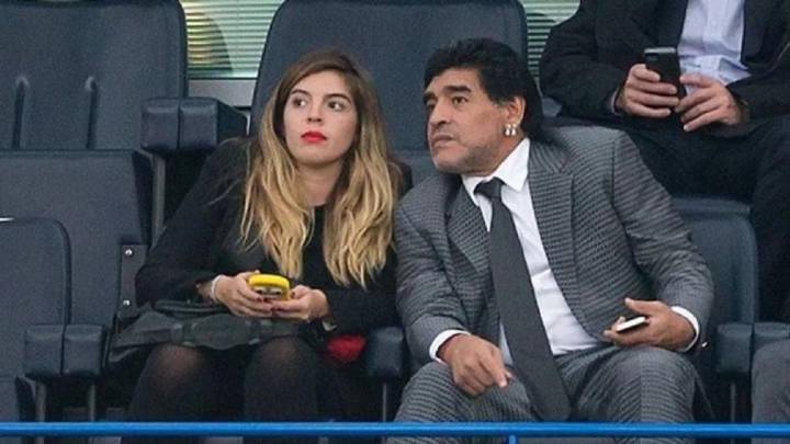 Dalma Maradona dijo que se reencontrará con Diego y el 10 conocerá a Roma