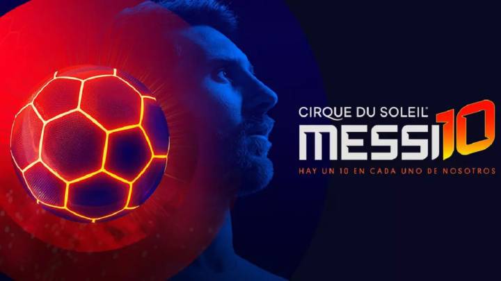 "Messi10", el show de Cirque du Soleil inspirado en Leo, llegará a la Argentina en 2020
