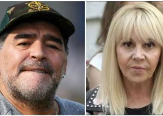 Nuevo capítulo judicial entre Diego Maradona y Claudia Villafañe