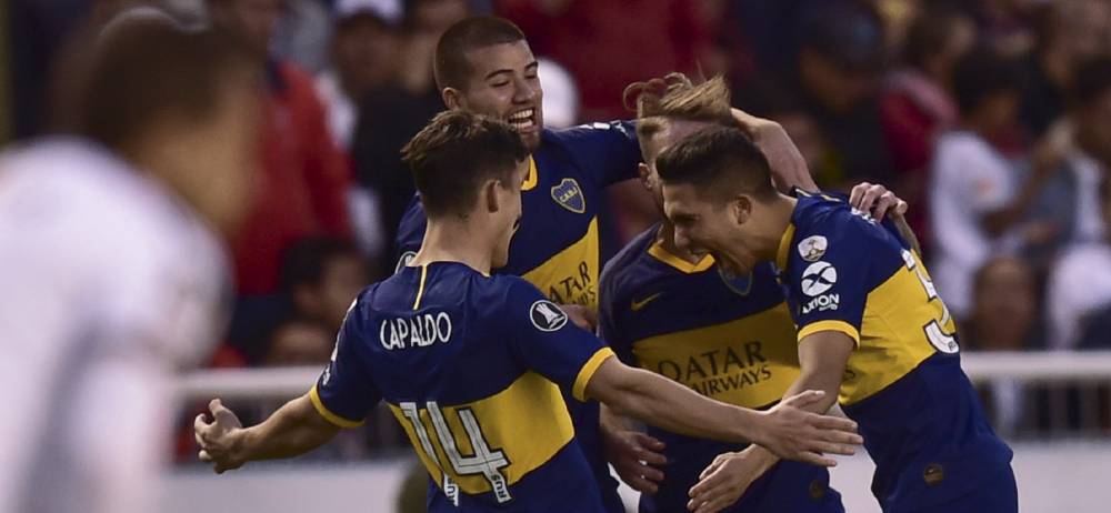 Boca goleó a Liga y puso un pie en semifinales