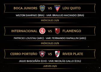 Boca y River conocieron a los árbitros para la vuelta