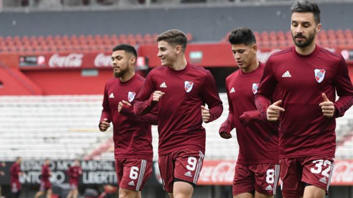 Tras el regreso de Paraguay, el plantel se movió en el Monumental y Marcelo Gallardo empieza a planificar el duelo del domingo frente a Boca.