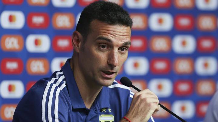 Scaloni: "La confirmación beneficia la planificación"