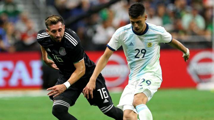 El 1x1 de Argentina: Lautaro y Palacios se divierten