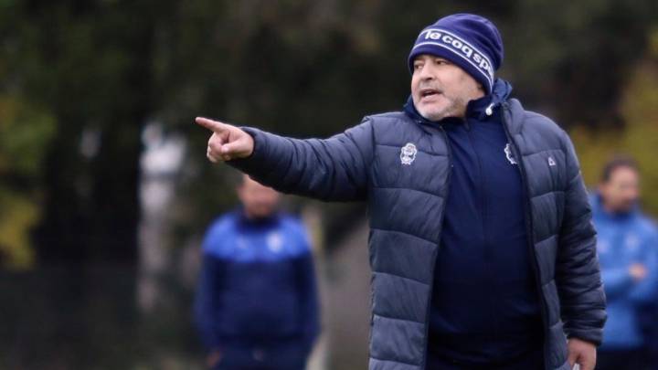 Maradona: "Vine a Gimnasia a dejar la vida"
