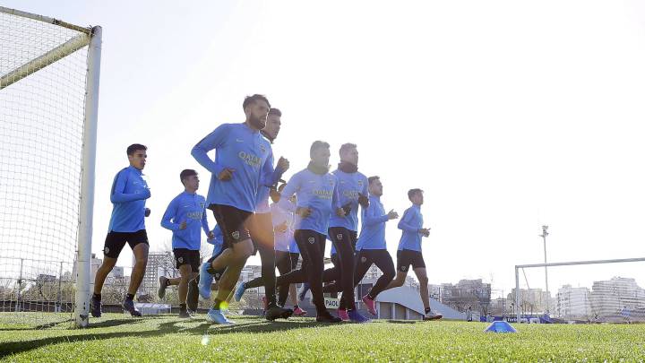 Salvio, Wanchope Ábila y Mauro encaminan sus regresos