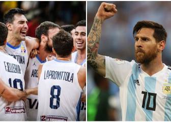 ¡Qué hinchada! El elogio de Messi a la Selección argentina de básquet