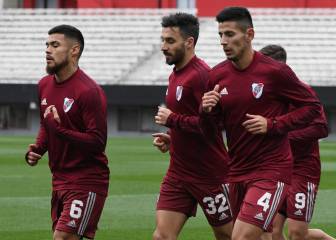 River se entrenó y quedó concentrado en Núñez
