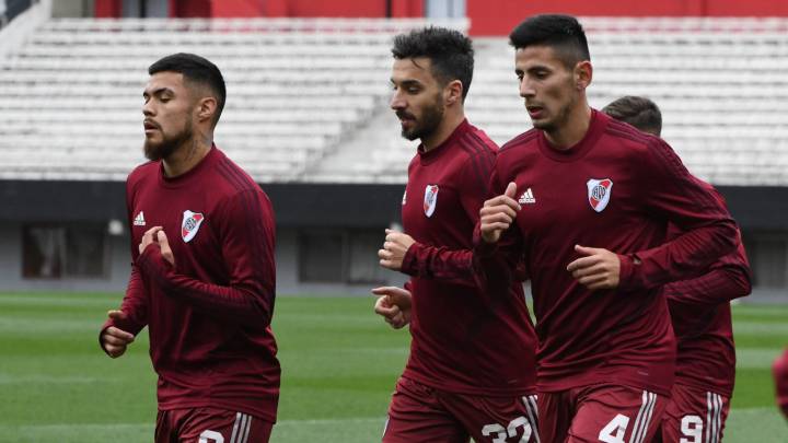 River se entrenó y quedó concentrado en Núñez