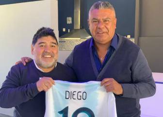 Maradona y Tapia firman la paz