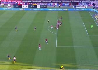 Insólito gol anulado a Soldano