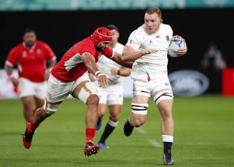 Inglaterra cumple y suma su primera victoria frente a Tonga