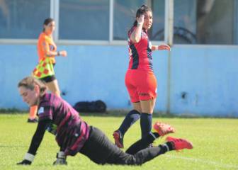 Rocío Correa lidera la goleada de San Lorenzo