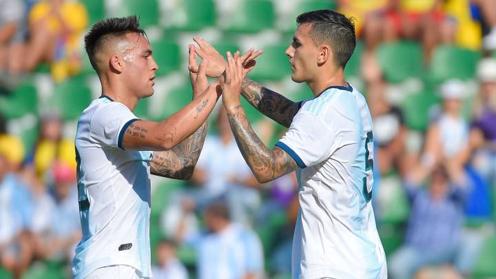 Paredes: "En otra ocasión le dejaré el penal a Lautaro"