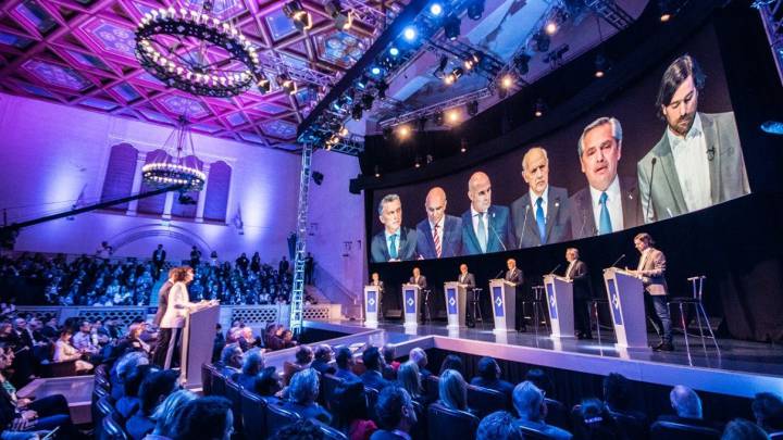 ¿Cuál fue el rating del debate presidencial?