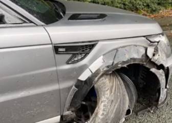 Agüero sufre un accidente con su coche de 200.000 dólares