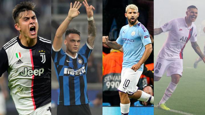 Esta fecha de Champions League ha dejado grandes actuaciones de los delanteros argentinos, que han resultado decisivos en los triunfos de sus equipos.