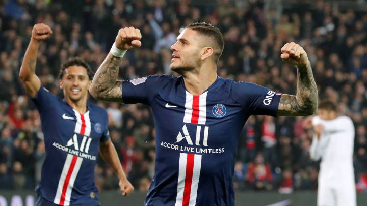 Icardi sigue de dulce en el PSG