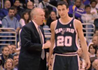 En el Staples ante los Lakers: se cumplen 17 años del debut del legendario Ginóbili en la NBA