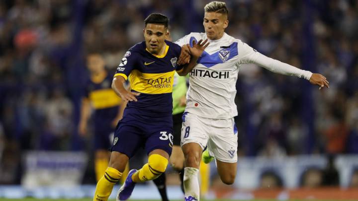 El arquero sacó una pelota increíble y evitó la derrota del Xeneize ante Vélez. Izquierdoz, también firme.